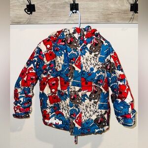 Burton Colorful Print Snowboarding Jacket